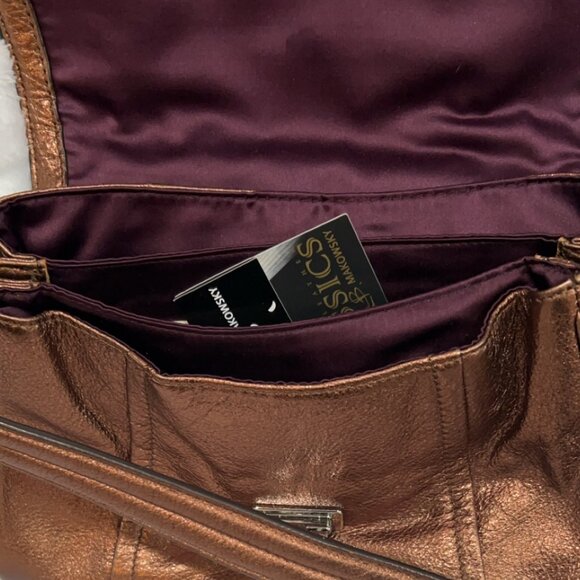 B Makowsky Genuine Leather Purse NWT - Picture 4 of 12